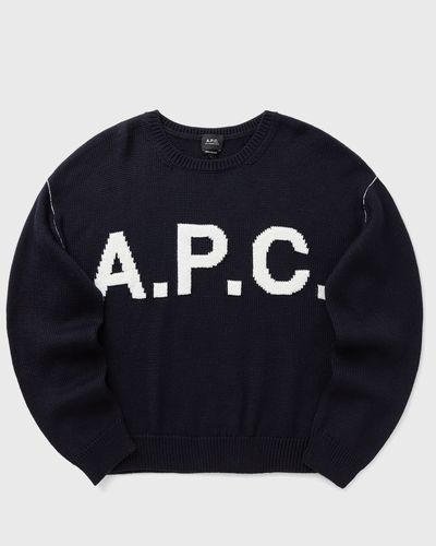 A.P.C. LAINE MELANGEE, blue