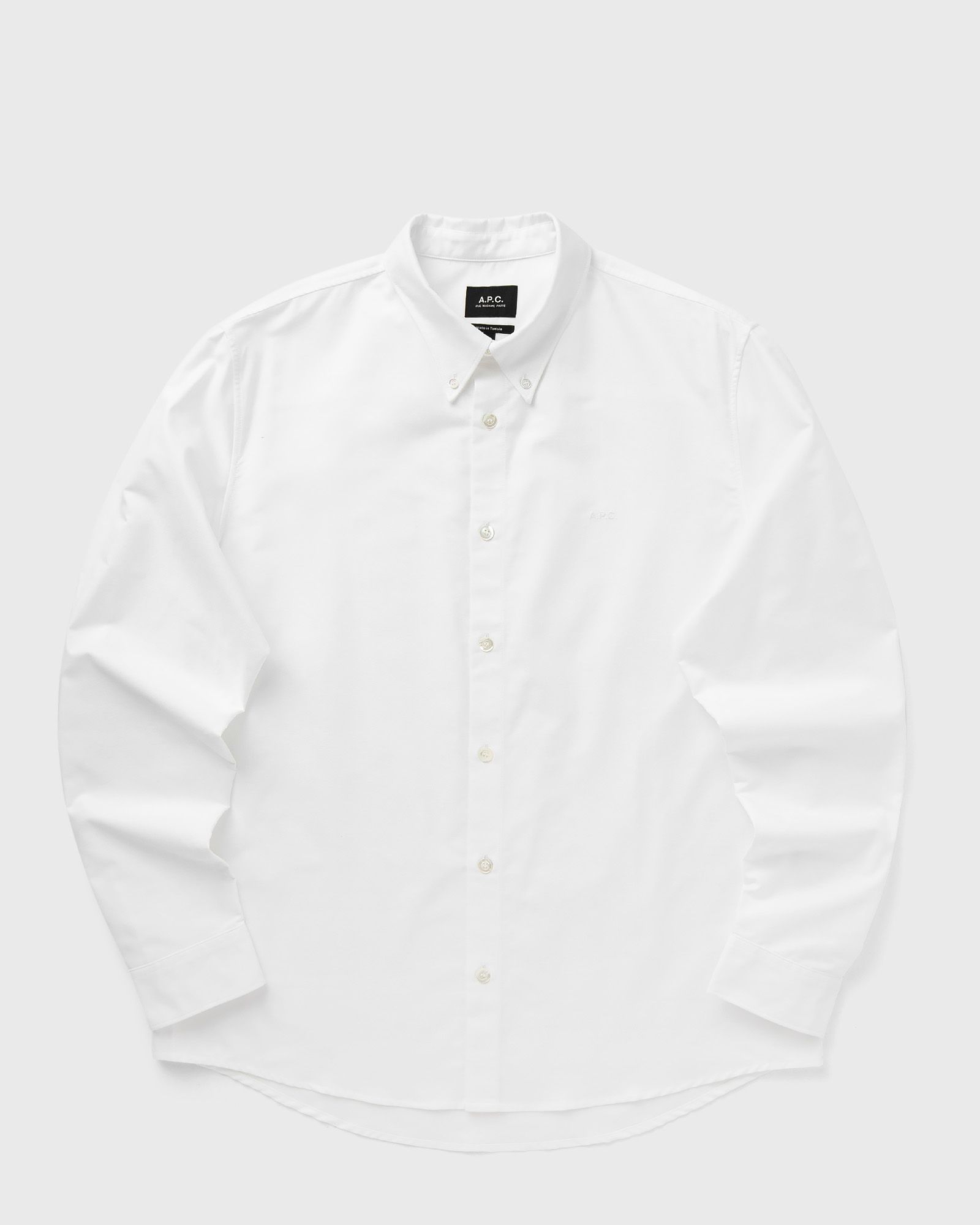 A.P.C. OXFORD BIOLOGIQUELOGIQUE, white