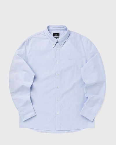 A.P.C. OXFORD BIOLOGIQUELOGIQUE, blue