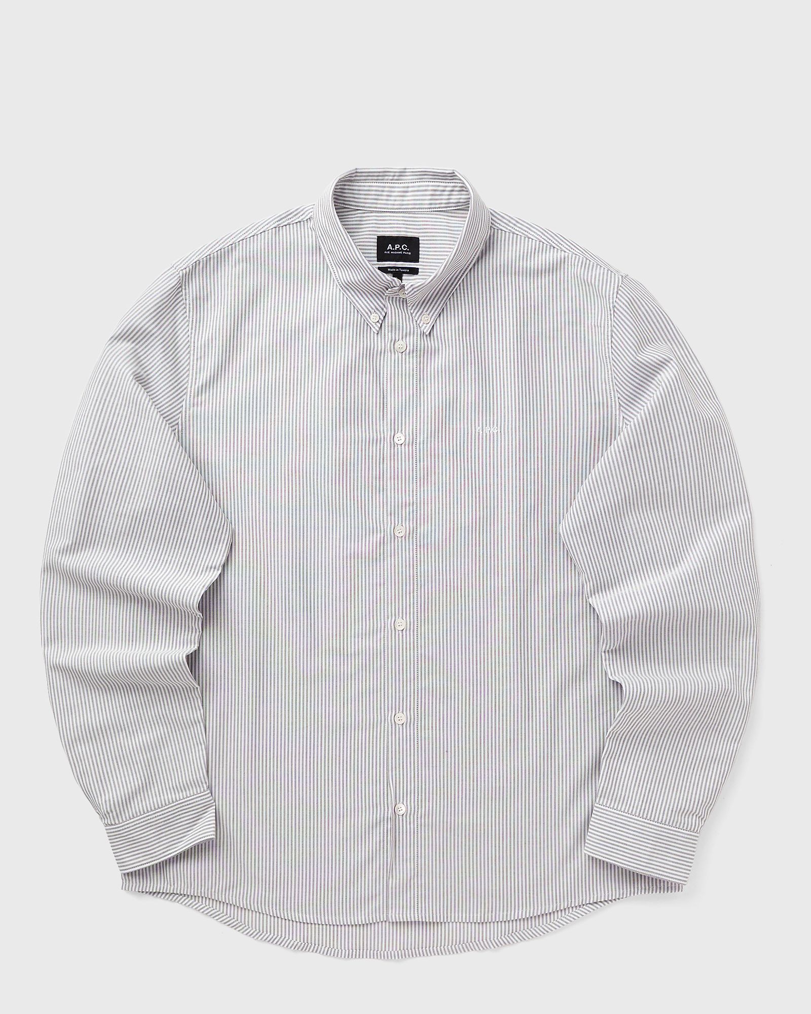 A.P.C. OXFORD RAYE BIOLOGIQUELOGIQUE, white