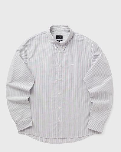 A.P.C. OXFORD RAYE BIOLOGIQUELOGIQUE, white