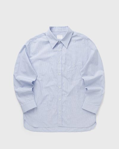 A.P.C. POPELINEATINE RAYEE, blue