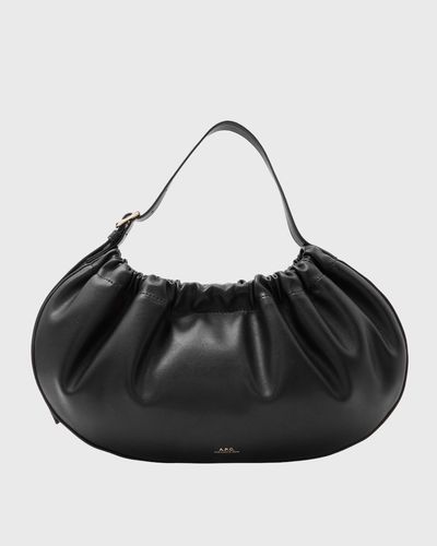 A.P.C. Sac ninon hoop, black