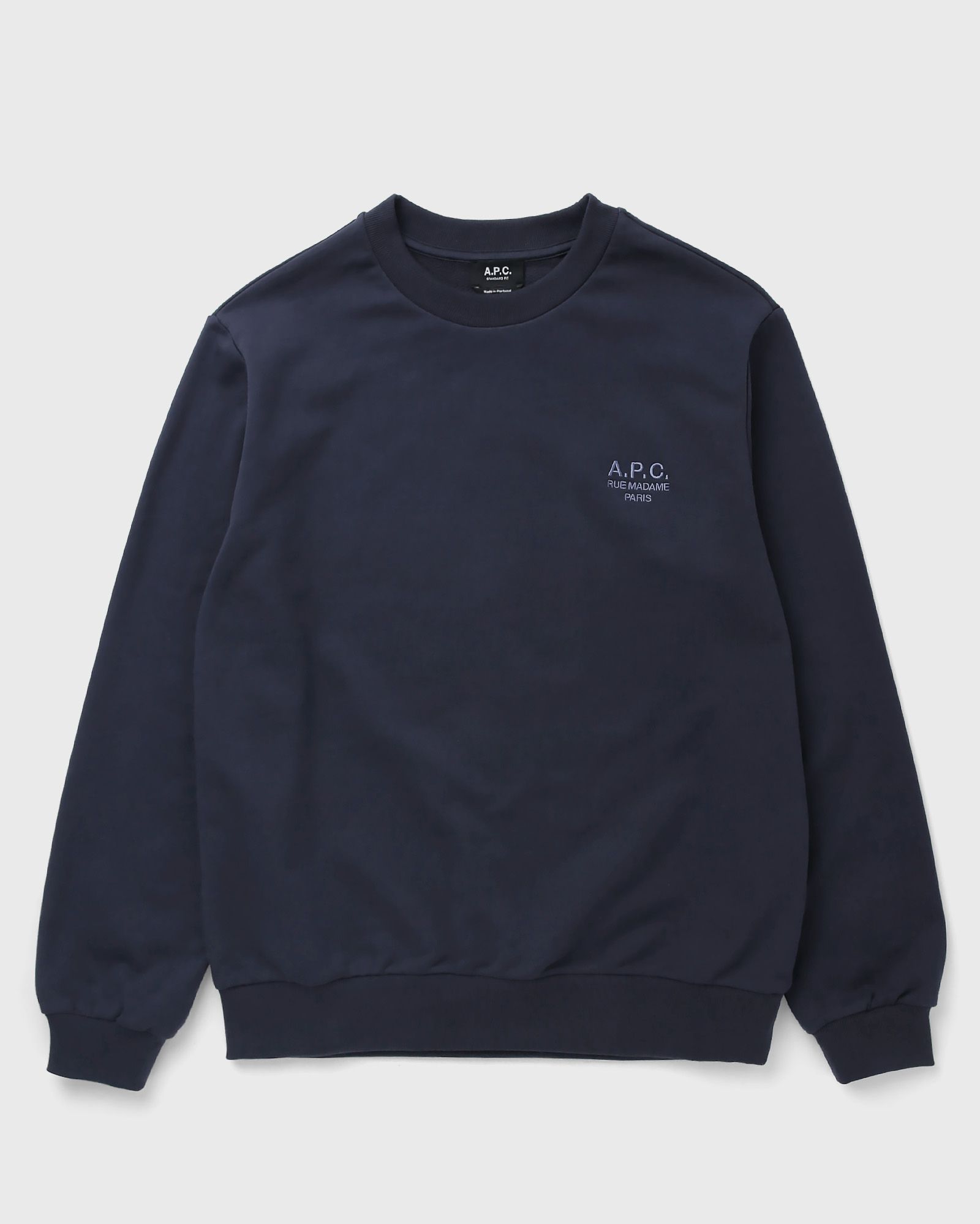 A.P.C. STANDARD RUE MADAME GOTS SWEATSHIRT, blue