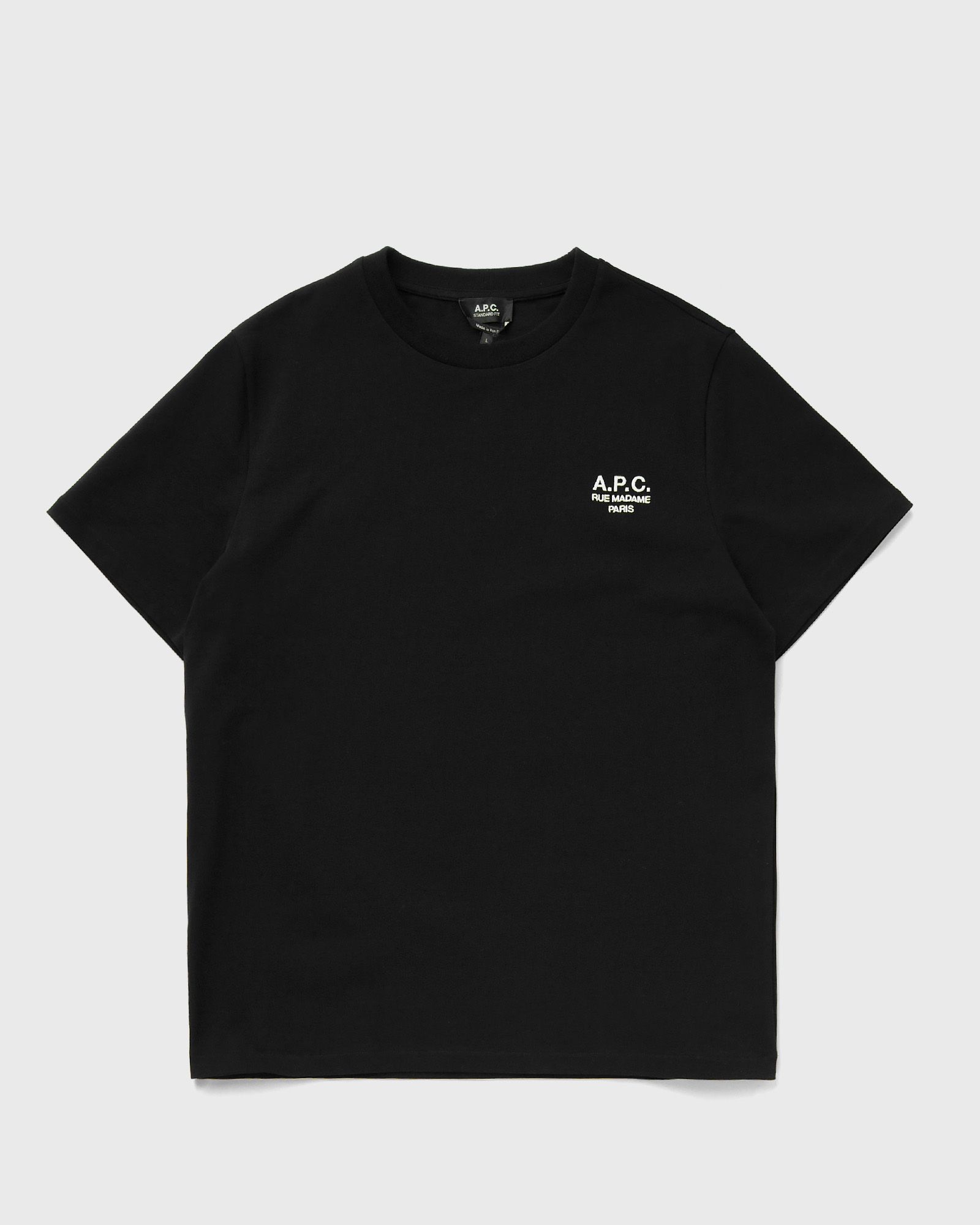 A.P.C. STANDARD RUE MADAME GOTS TEE, black