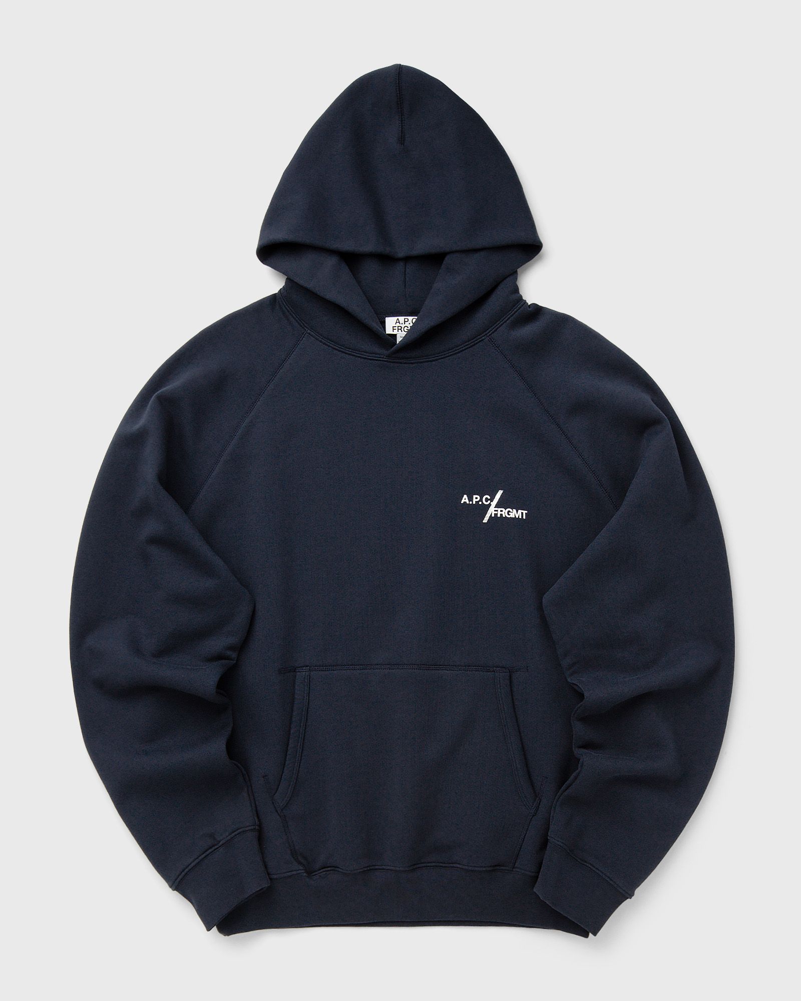 A.P.C. X FRGMT. DUCK HOODIE, blue
