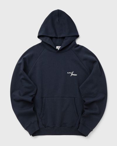 A.P.C. X FRGMT. DUCK HOODIE, blue