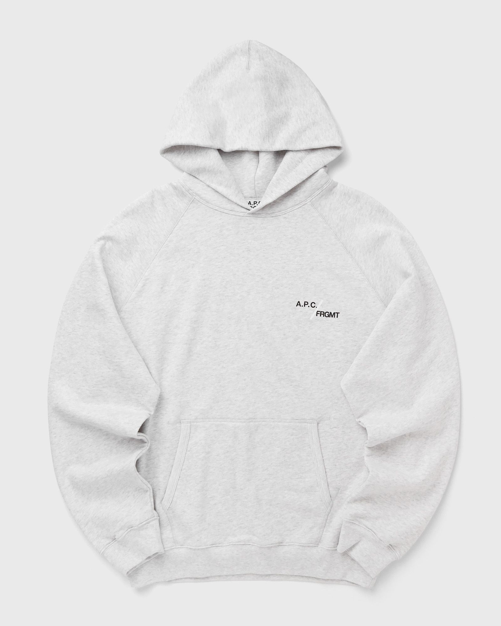 A.P.C. X FRGMT. DUCK HOODIE, grey