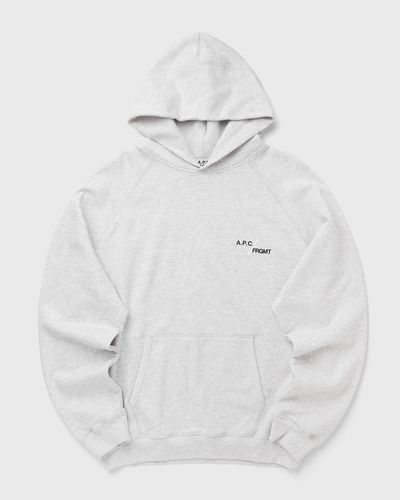 A.P.C. X FRGMT. DUCK HOODIE, grey