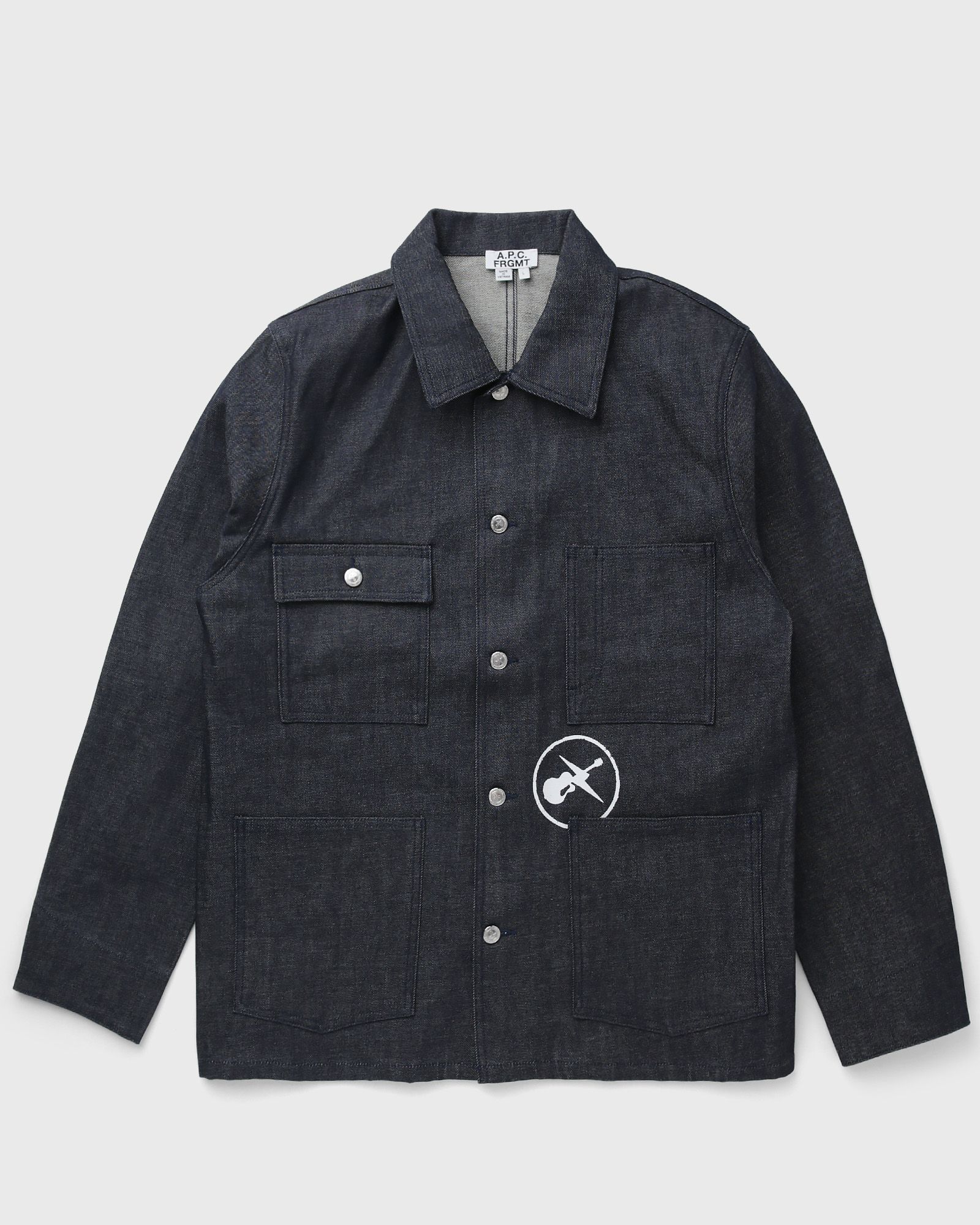 A.P.C. X FRGMT. GRAND VESTE, blue