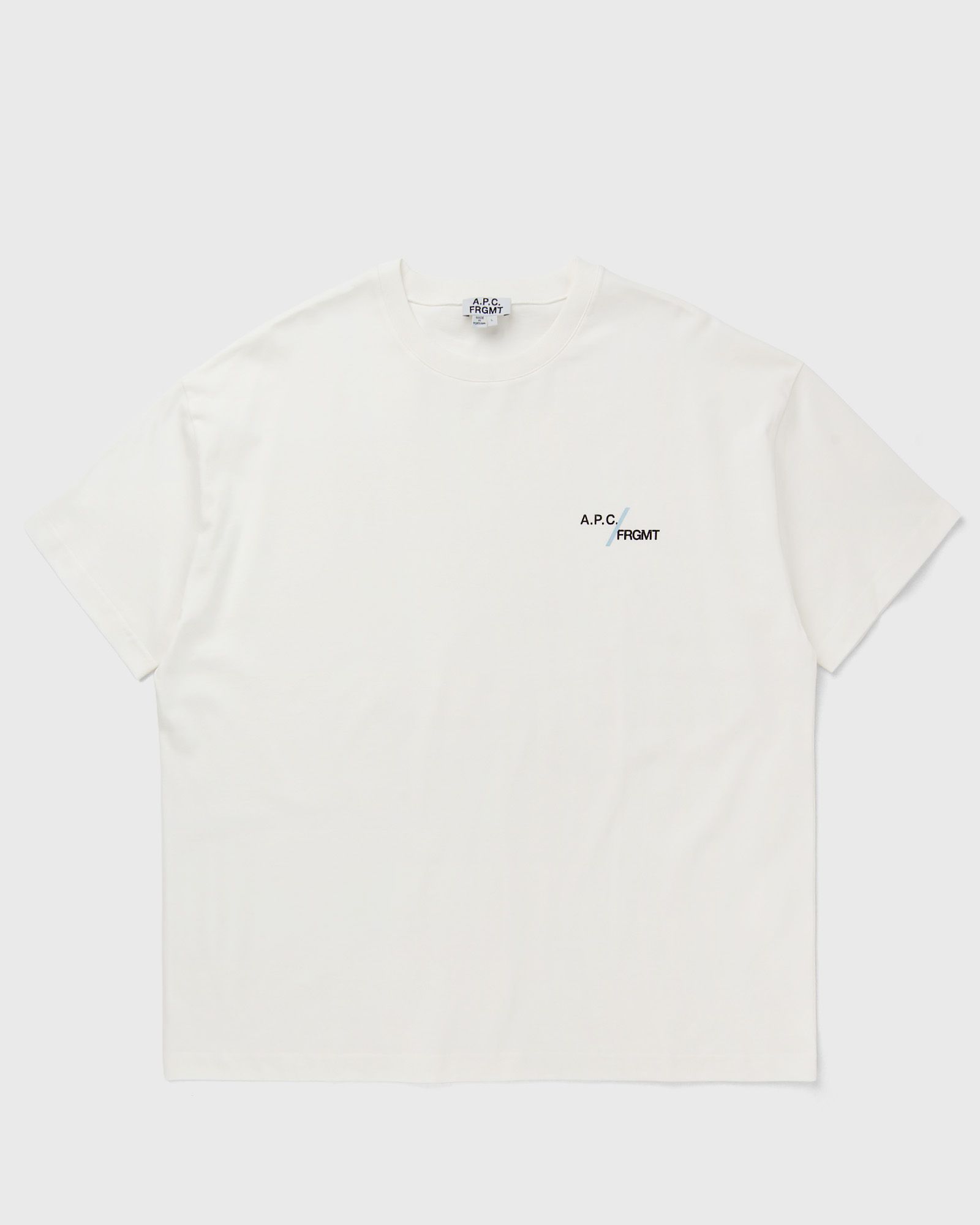 A.P.C. X FRGMT. RENONCEMENT TEE, white