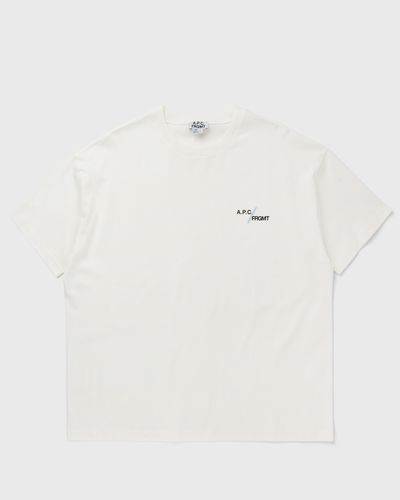 A.P.C. X FRGMT. RENONCEMENT TEE, white