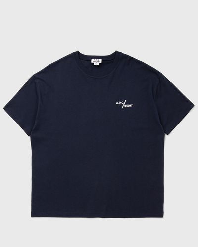 A.P.C. X FRGMT. RENONCEMENT TEE, blue