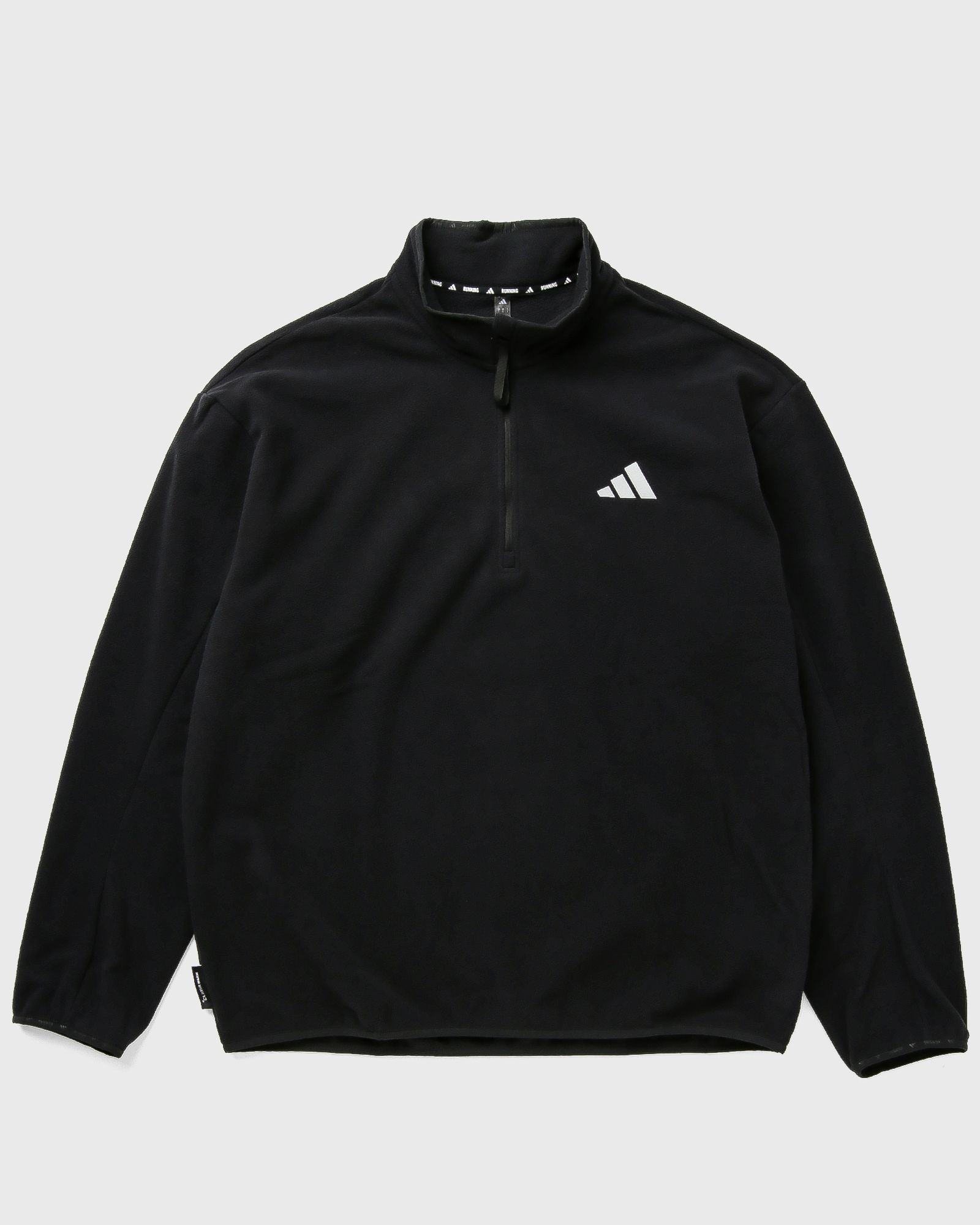 Adidas ADI365 RUNNING ESSENTIALS WINTERIZED FLEECE HALF-ZIP, black