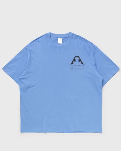 Adidas ANTHONY EDWARDS GFX SCHEMATIC TEE, blue
