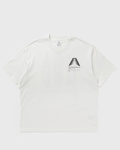 Adidas ANTHONY EDWARDS GFX SCHEMATIC TEE, white