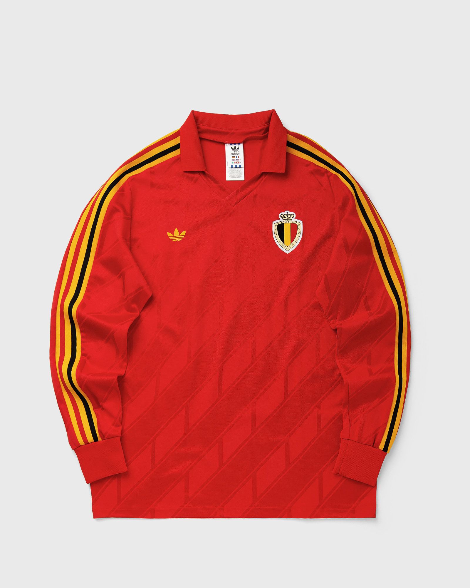 Adidas Belgium Home Jersey 1986, red