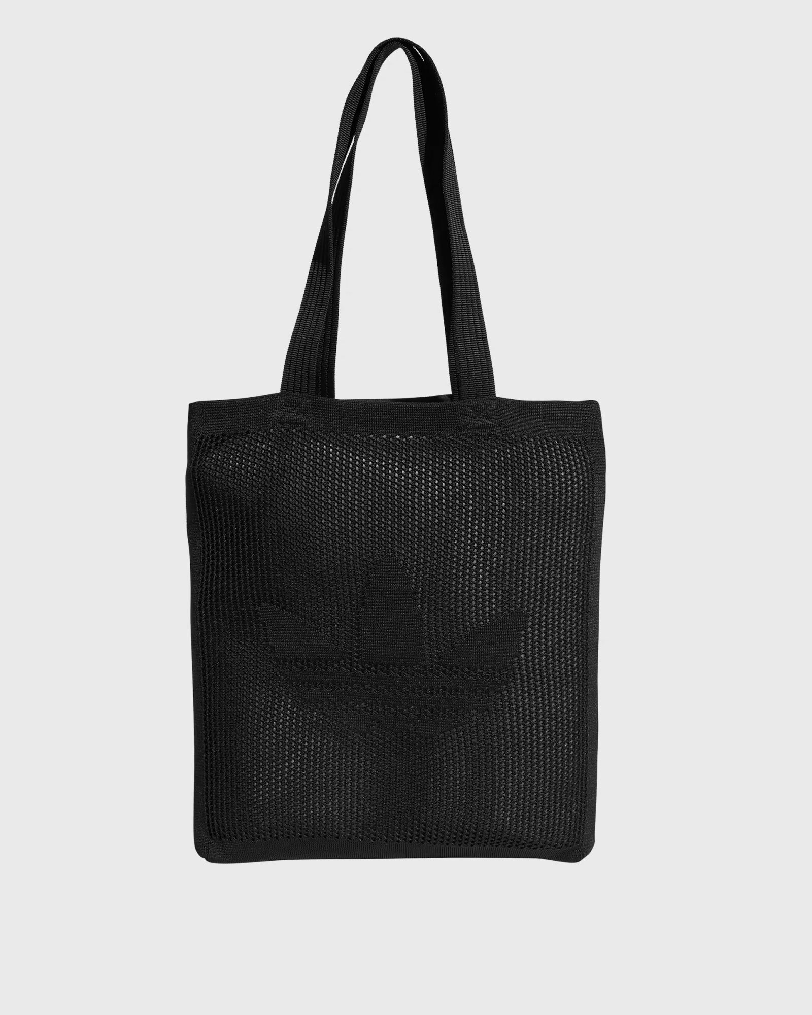Adidas CROCHET TOTE SHOPPER BAG, black