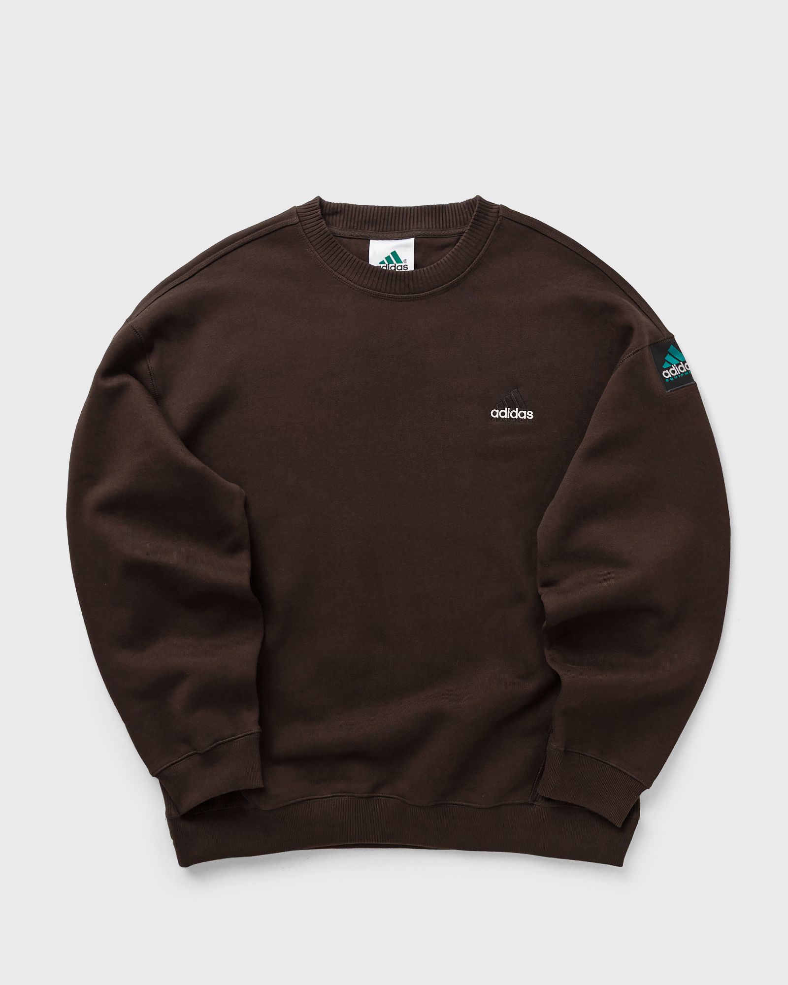 Adidas EQUIPMENT RIB CREWNECK SWEATSHIRT, brown