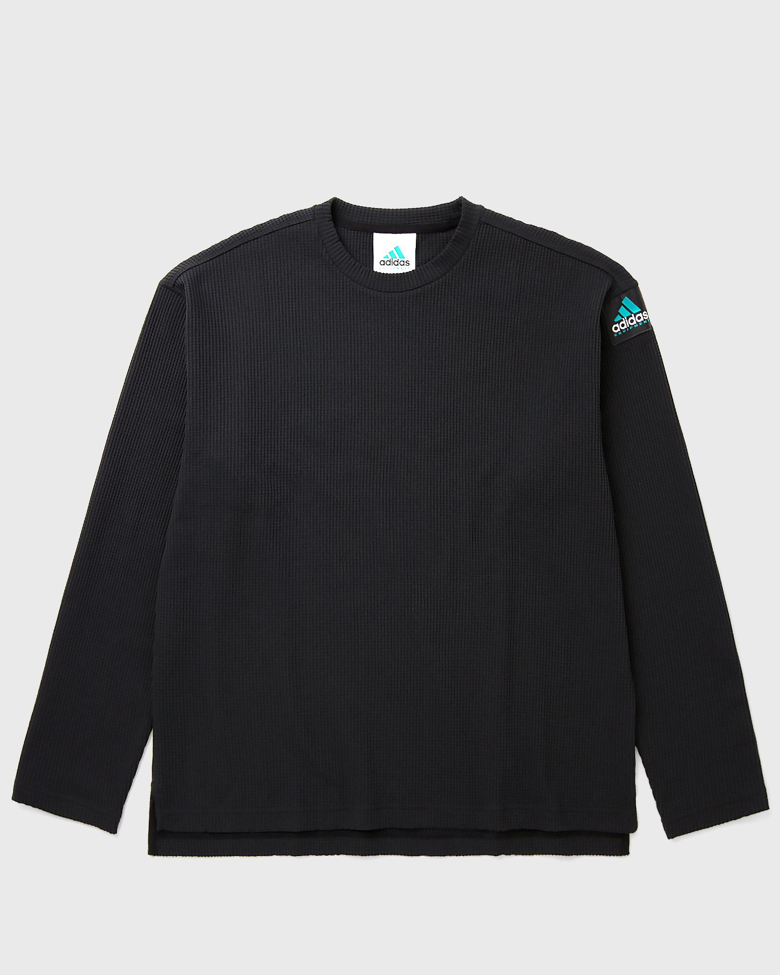 Adidas EQUIPMENT WAFFLE LONG SLEEVE TEE, black