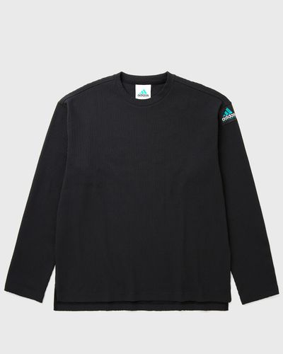 Adidas EQUIPMENT WAFFLE LONG SLEEVE TEE, black
