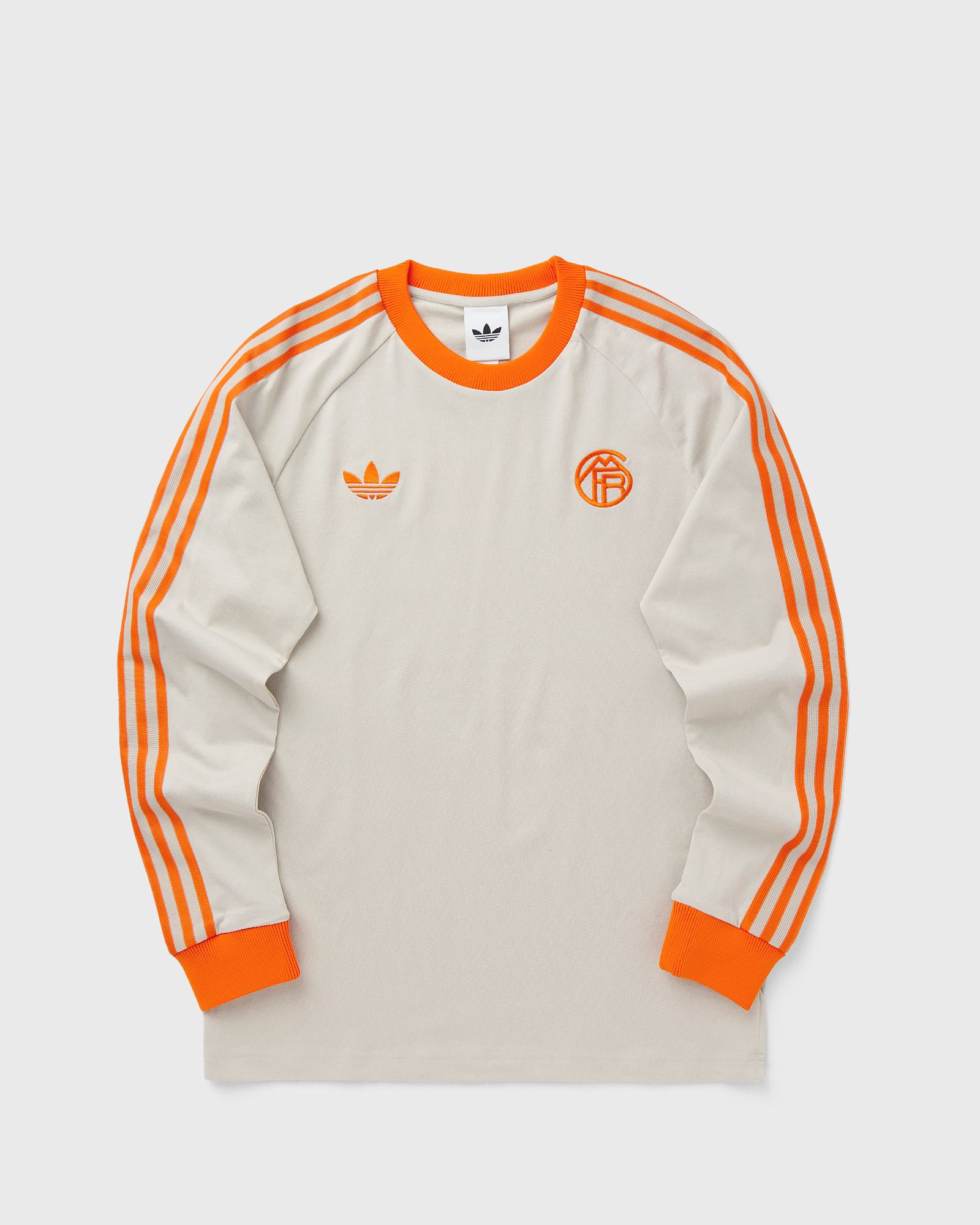 Adidas FC Bayern Originals Long Sleeve Tee, beige