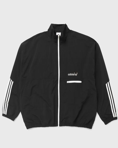 Adidas FIREBIRD RELAXED NYLON TRACK JACKET, black