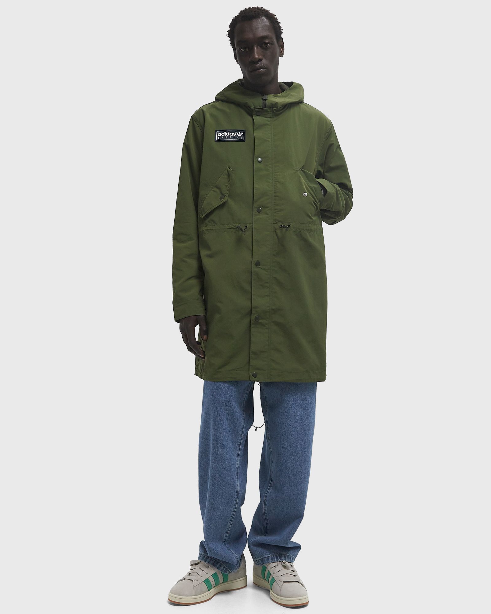 Adidas HALEWOOD SPZL PARKA Green | BSTN Store