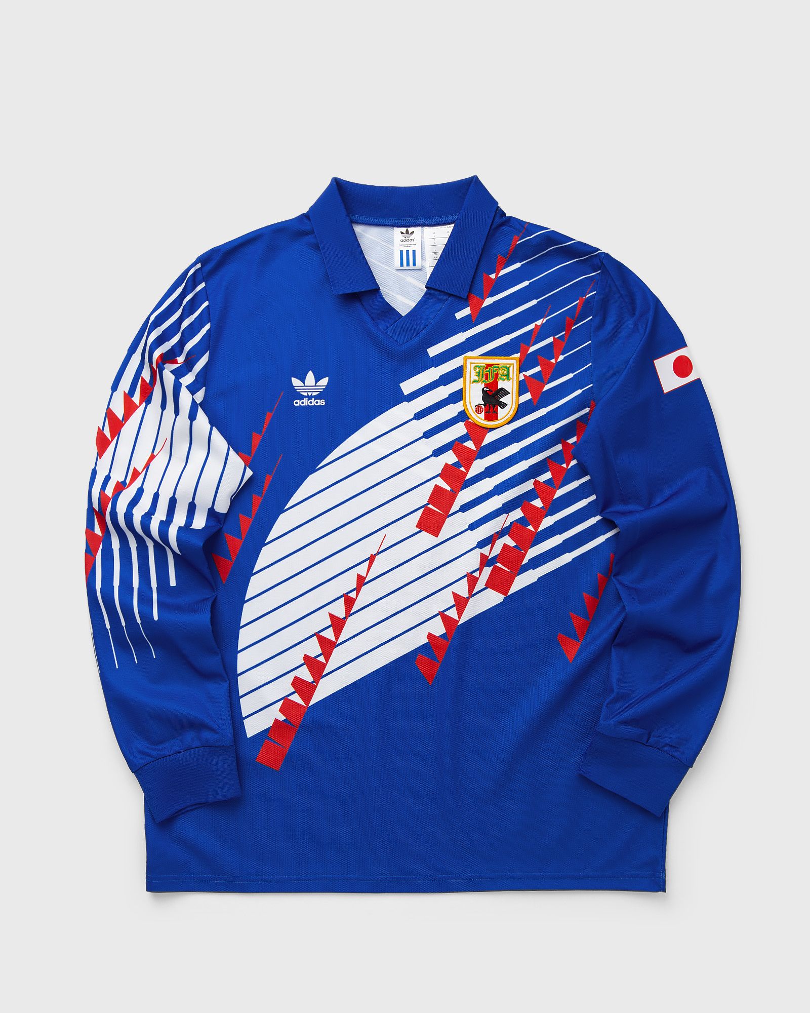 Adidas Japan Home Long Sleeve Jersey 1993 Blue | BSTN Store