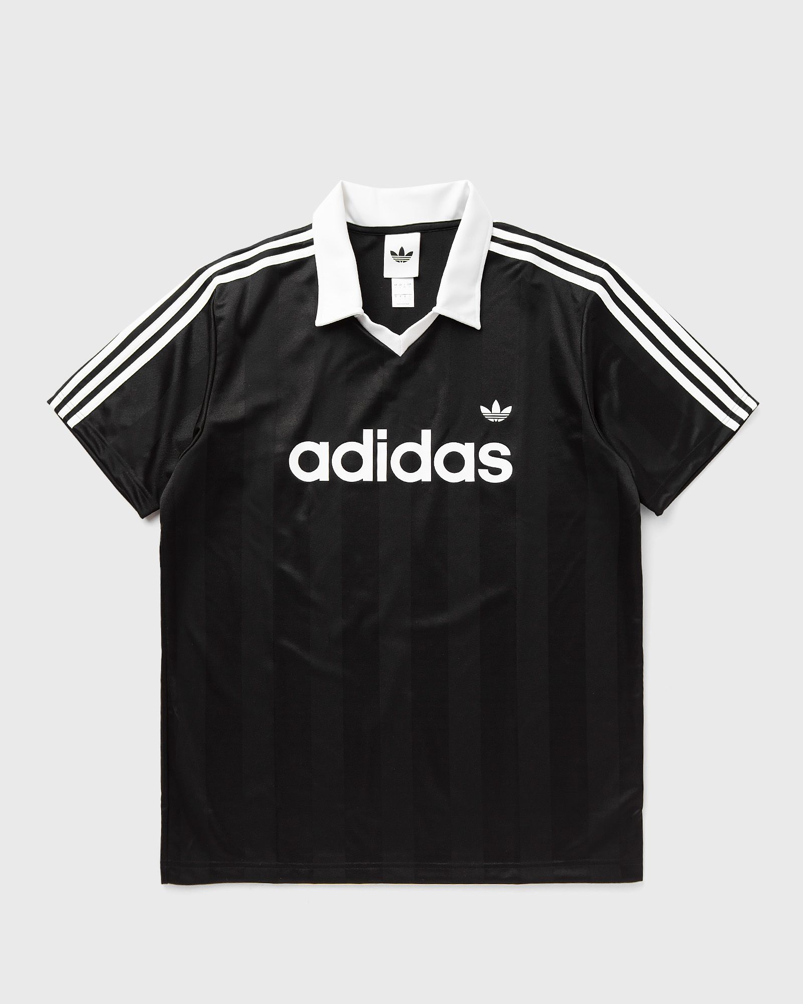 Adidas ARCHIVE COLLAR ENGINEERED JERSEY, black