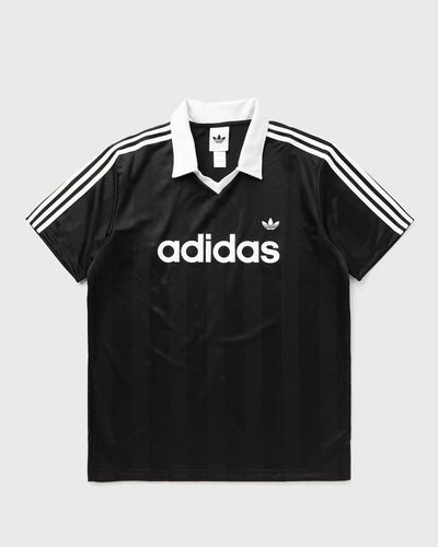 Adidas ARCHIVE COLLAR ENGINEERED JERSEY, black
