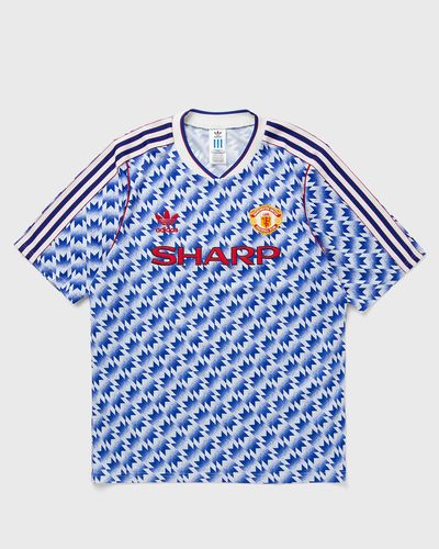 Adidas Manchester United Away Jersey 90/92, blue