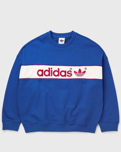 Adidas NY BLOCKED CREWNECK SWEATSHIRT, blue