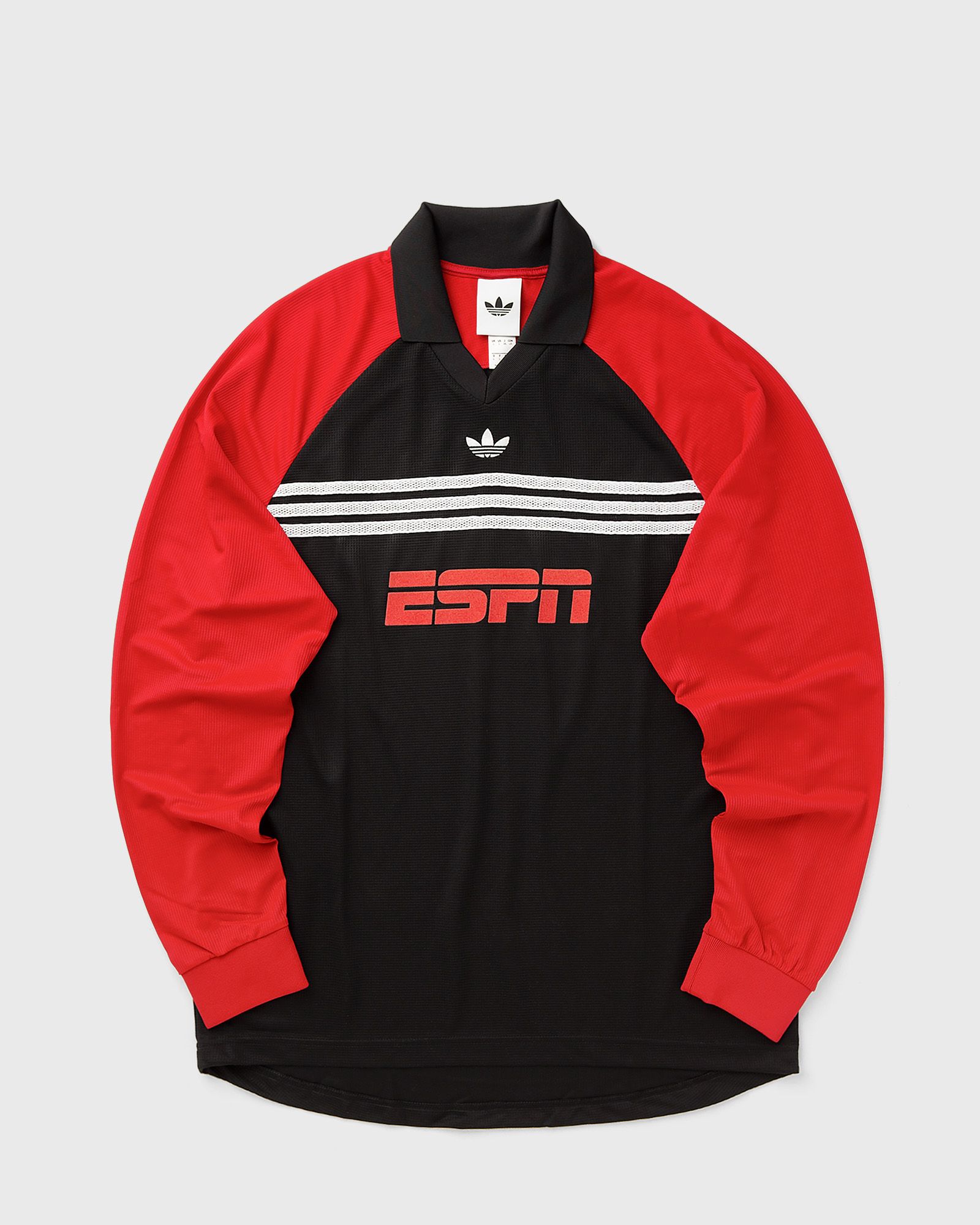 Adidas SPONSORED ARCHIVE LONGSLEEVE TEE, black|red