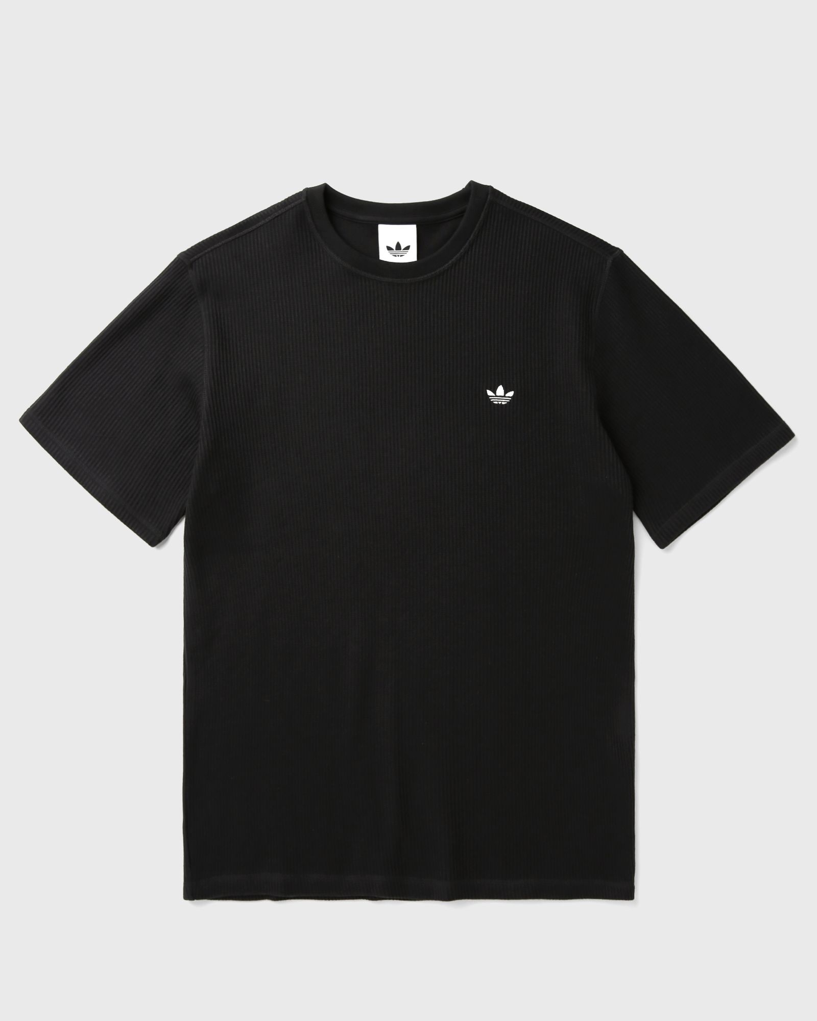 Adidas TREFOIL ESSENTIALS WAFFLE TEE, black