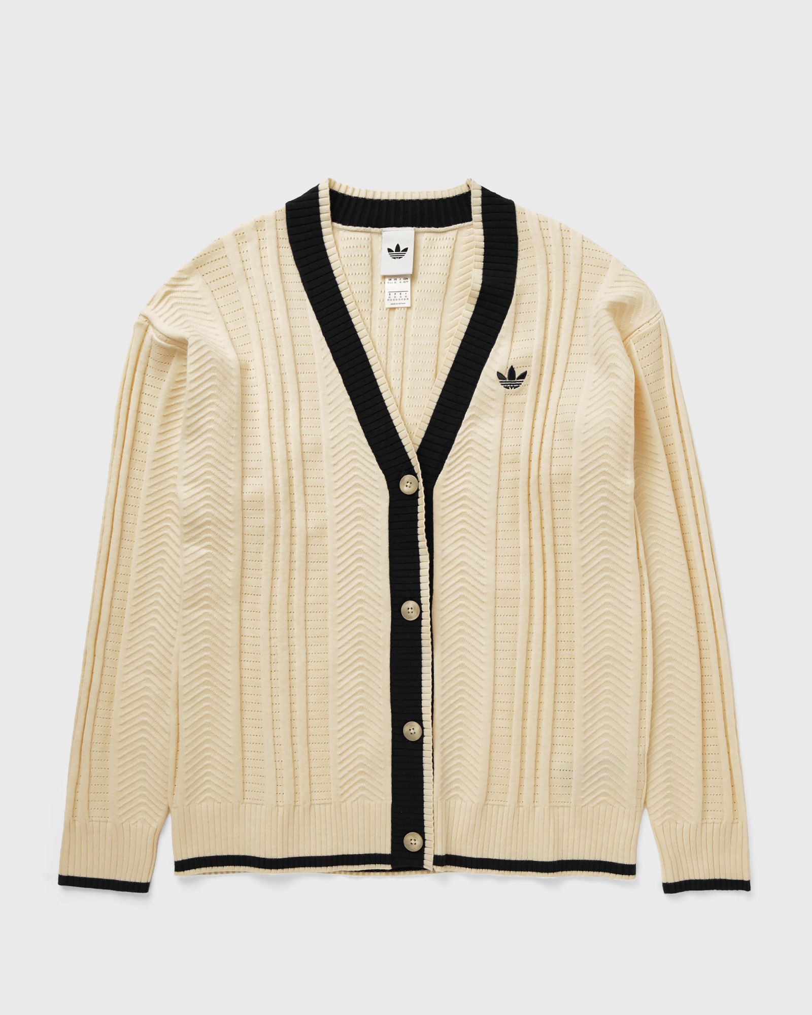 Adidas WMNS CABLE KNIT CARDIGAN, yellow