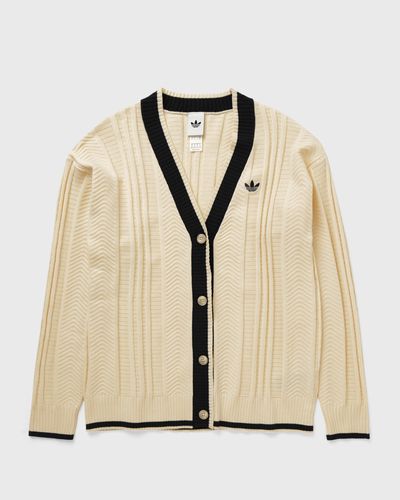 Adidas WMNS CABLE KNIT CARDIGAN, yellow