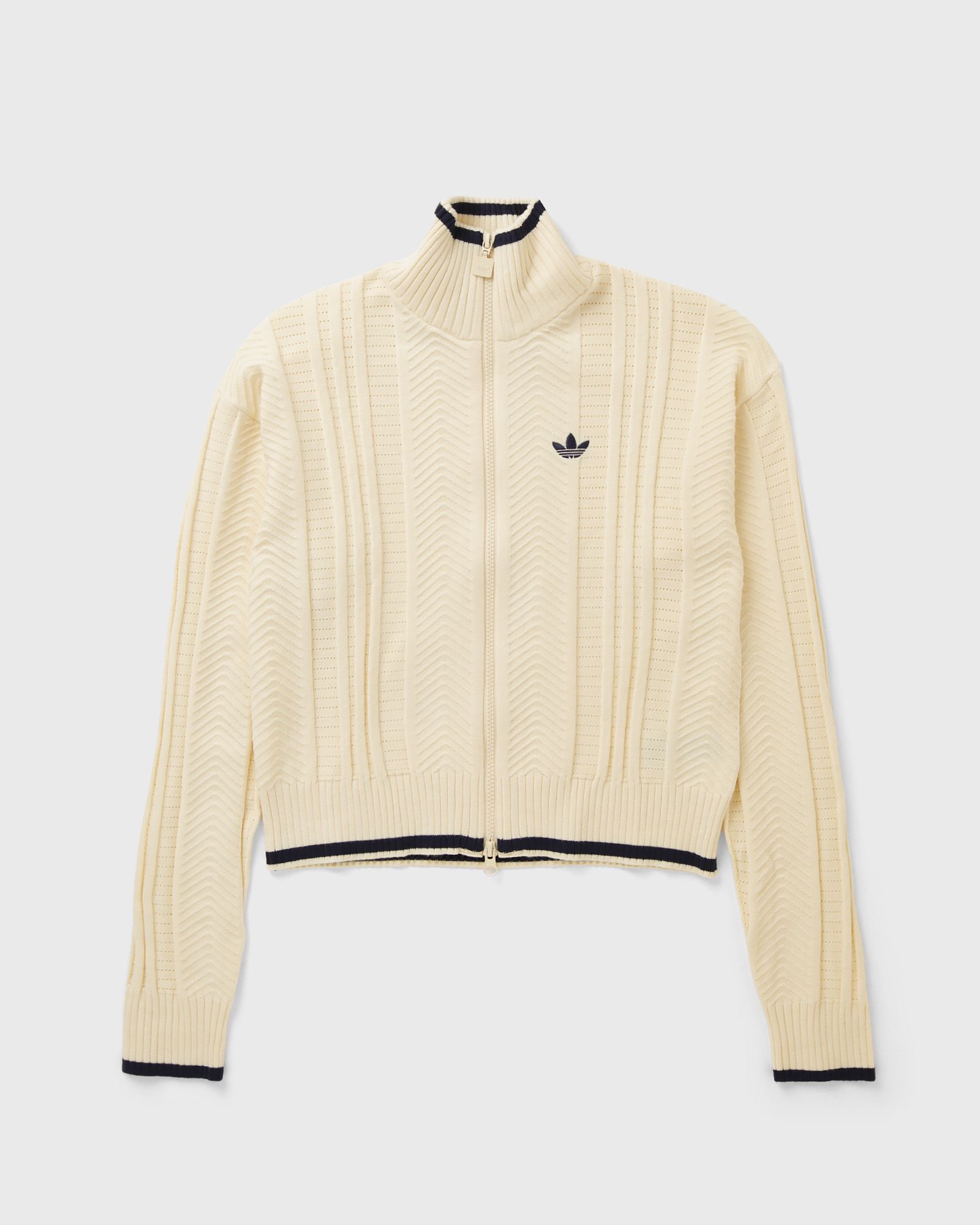 adidas WMNS CABLE KNIT FIREBIRD TRACK TOP, Ansicht 1