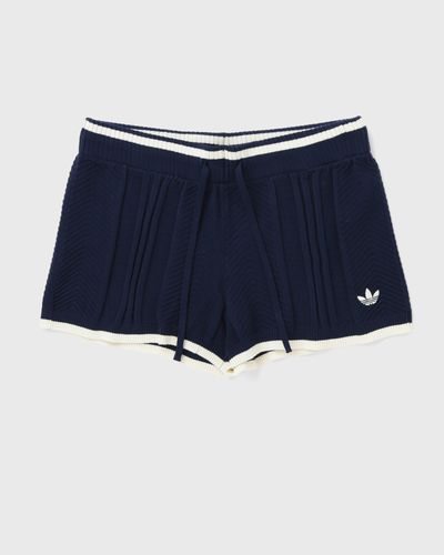 Adidas WMNS CABLE KNIT SHORTS, blue