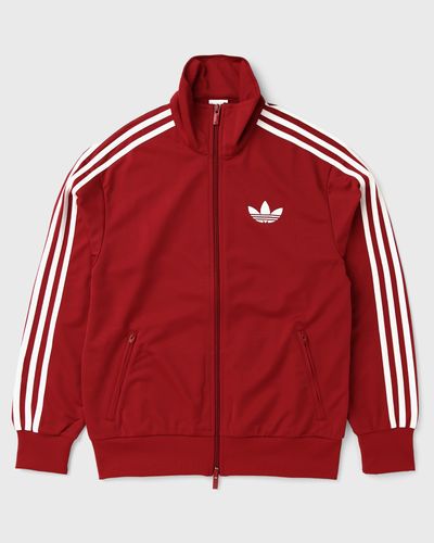 Adidas WMNS FIREBIRD TRACK TOP LOOSE, red