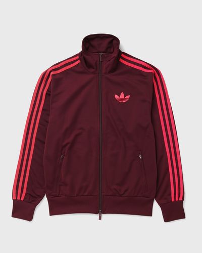 Adidas WMNS FIREBIRD TRACK TOP LOOSE, red