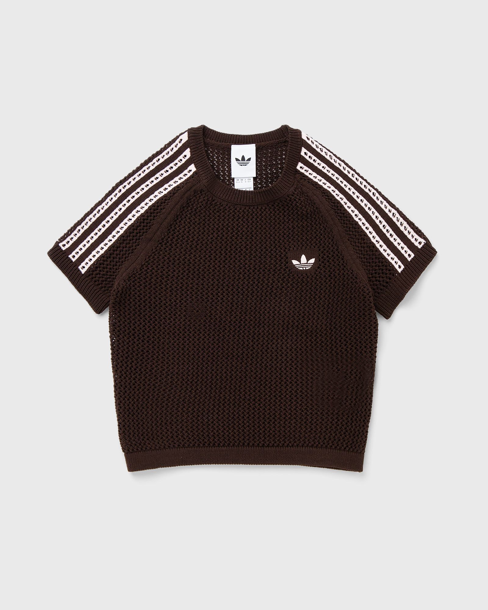 Adidas WMNS KNITTED CROCHET CALI TEE, white