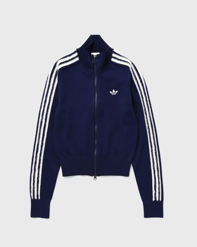 Adidas WMNS KNITTED FIREBIRD TRACK TOP, blue