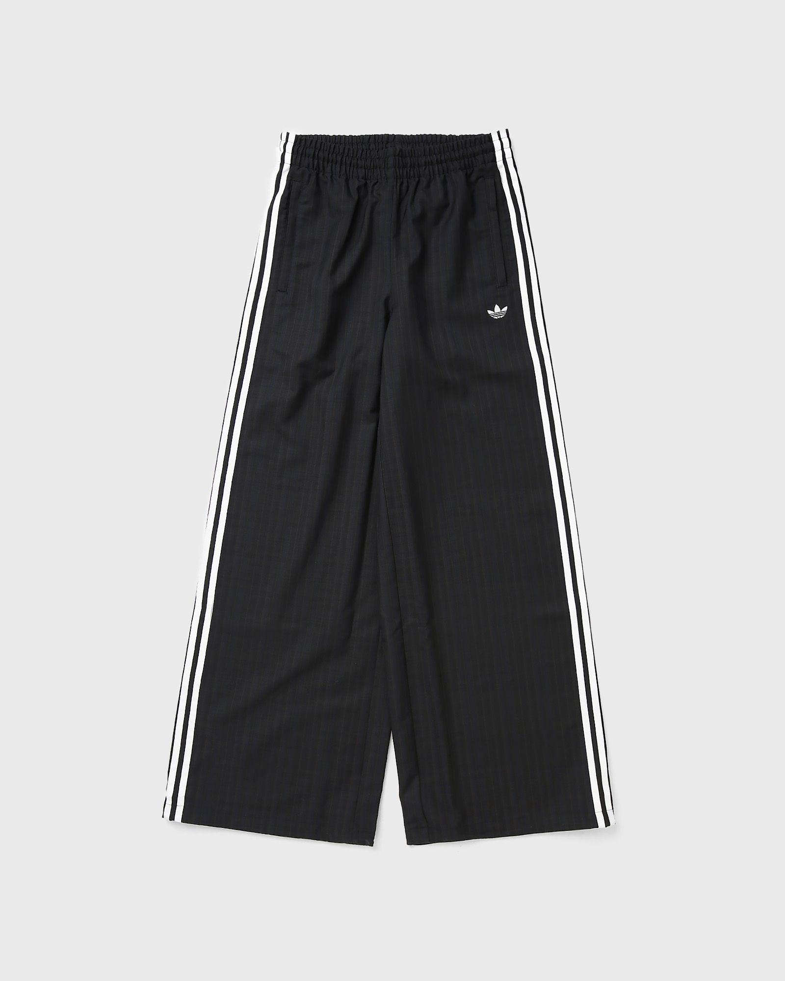 Adidas WMNS LOOSE CHECK TRACK PANTS, black