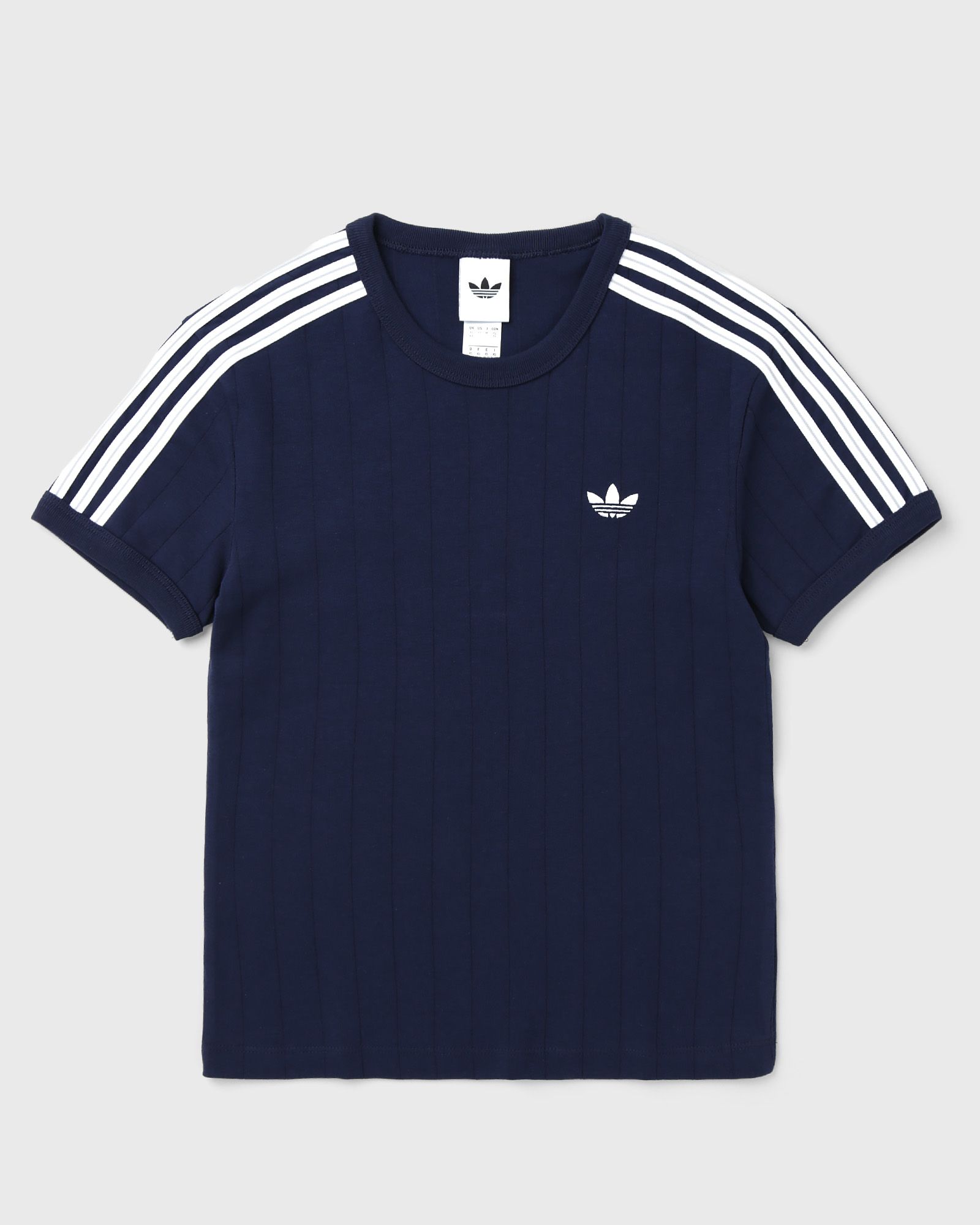 Adidas WMNS PINSTRIPE SHORT SLEEVE SLIM TEE, blue