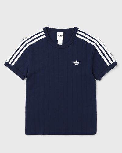 Adidas WMNS PINSTRIPE SHORT SLEEVE SLIM TEE, blue