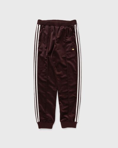Adidas WMNS PREMIUM BRUSHED VELVET TRACK TOP, brown