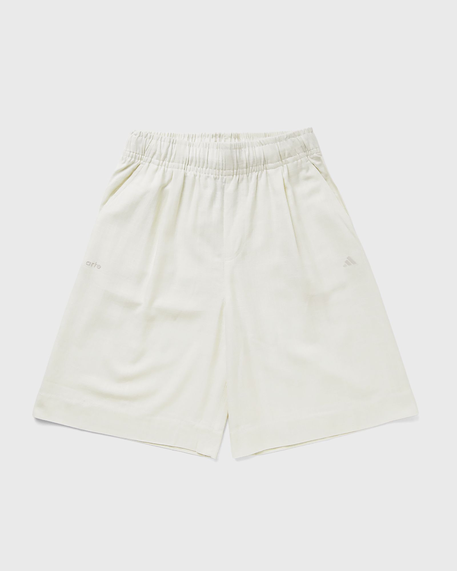 Adidas X ARTE ANTWERP LINEN BERMUDAS, white