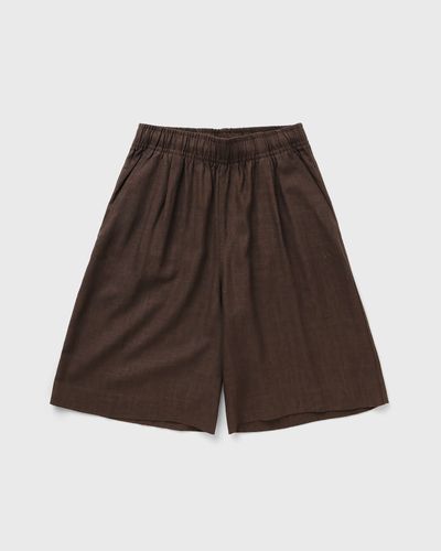 Adidas X ARTE ANTWERP LINEN BERMUDAS, brown