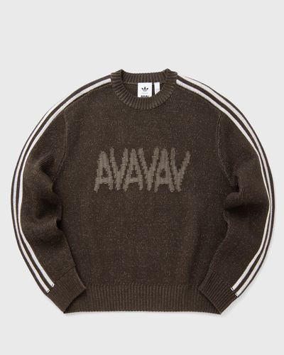 Adidas WMNS X AVAVAV KNIT SWEATER, brown